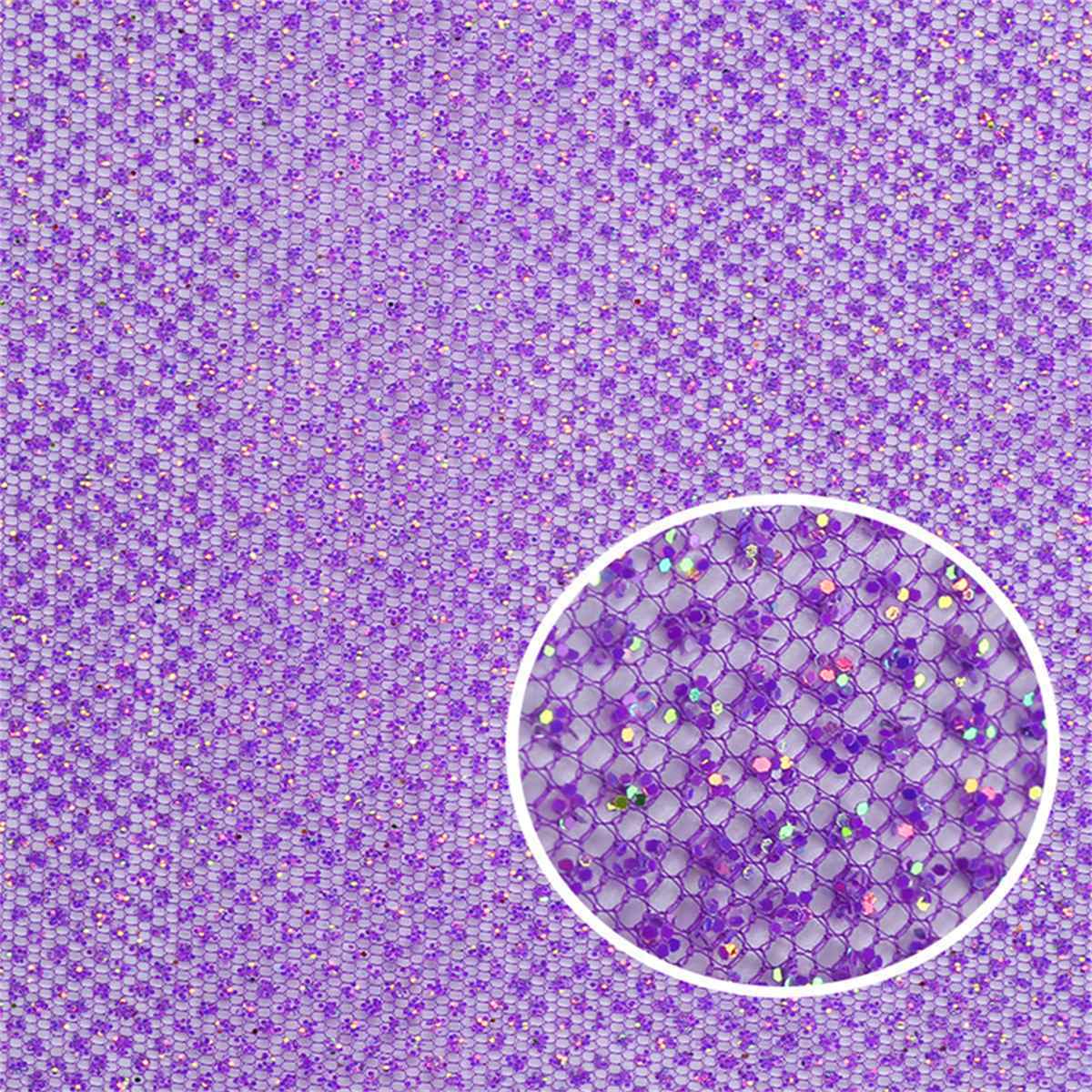 5 Yards Glitter Tulle Fabric, Glitter Mesh Fabric, Sparkling Sequin Net Fabric | Love in Lace | NO. LC028