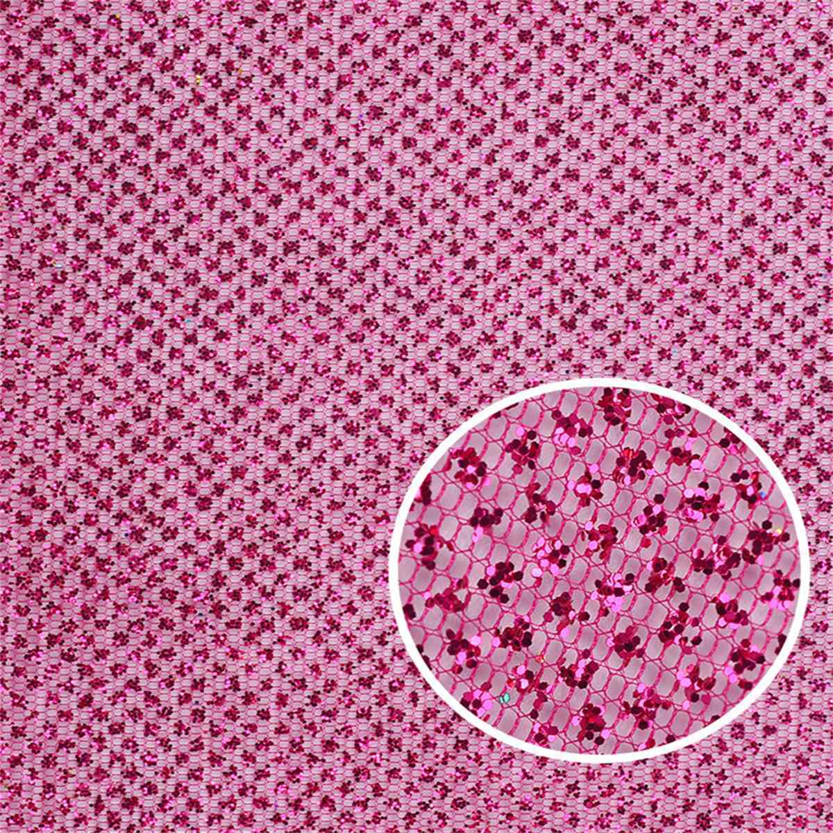 5 Yards Glitter Tulle Fabric, Glitter Mesh Fabric, Sparkling Sequin Net Fabric | Love in Lace | NO. LC028