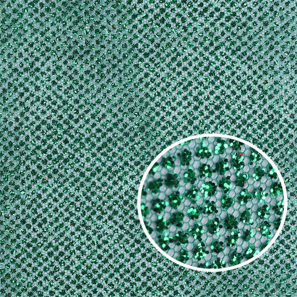 5 Yards Glitter Tulle Fabric, Glitter Mesh Fabric, Sparkling Sequin Net Fabric | Love in Lace | NO. LC028