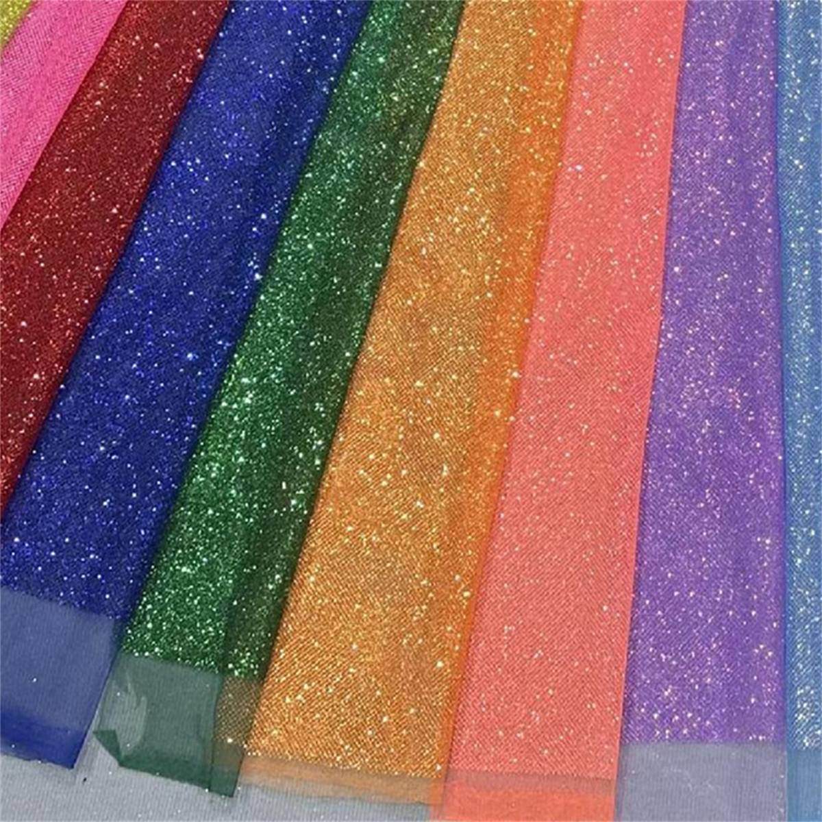 Glitter Tulle Fabric