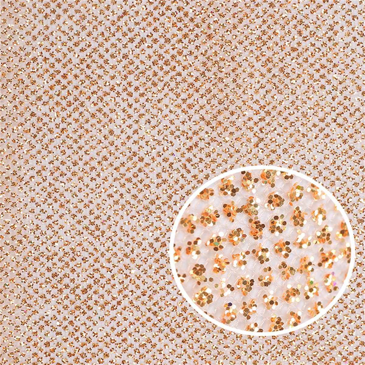 5 Yards Glitter Tulle Fabric, Glitter Mesh Fabric, Sparkling Sequin Net Fabric | Love in Lace | NO. LC028