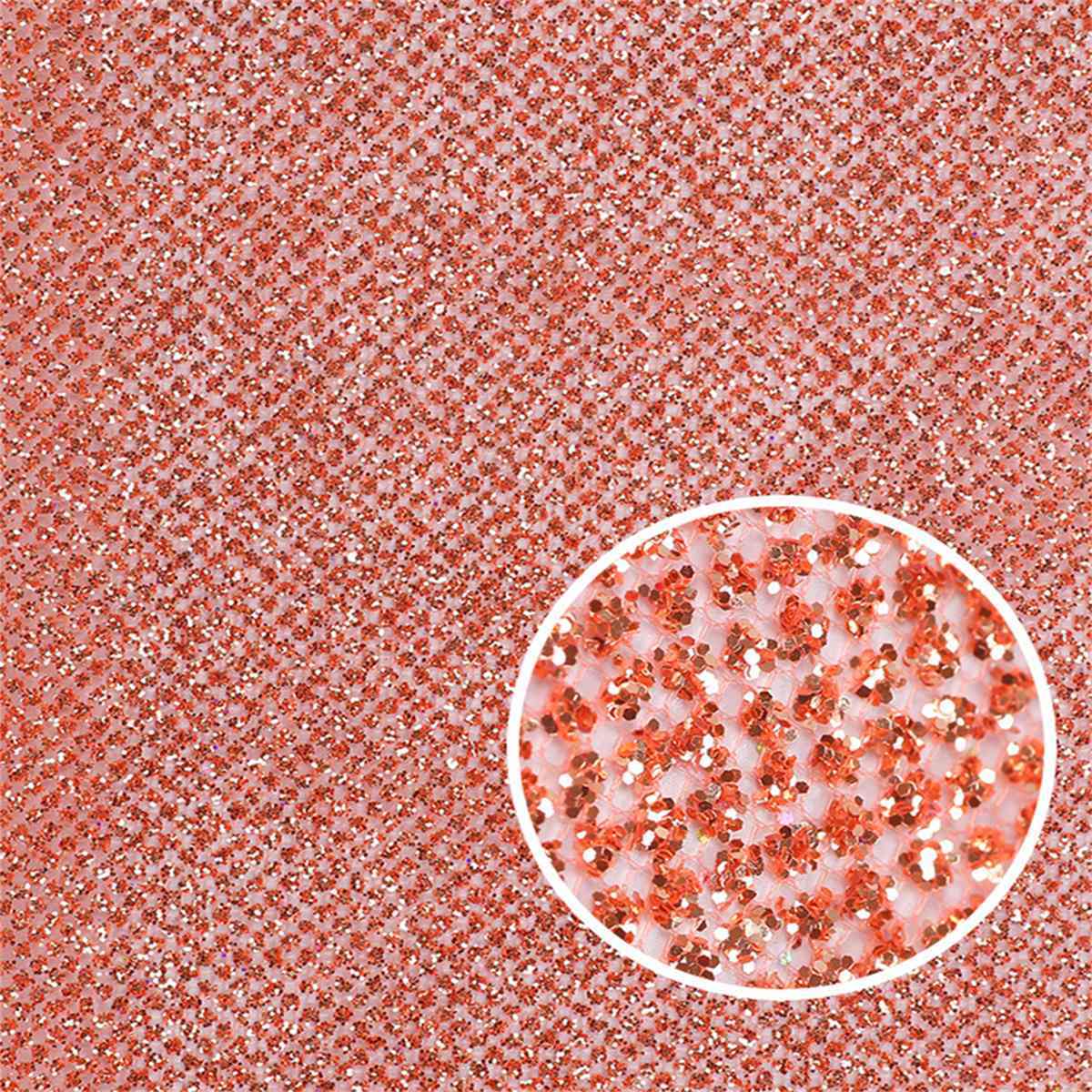 5 Yards Glitter Tulle Fabric, Glitter Mesh Fabric, Sparkling Sequin Net Fabric | Love in Lace | NO. LC028