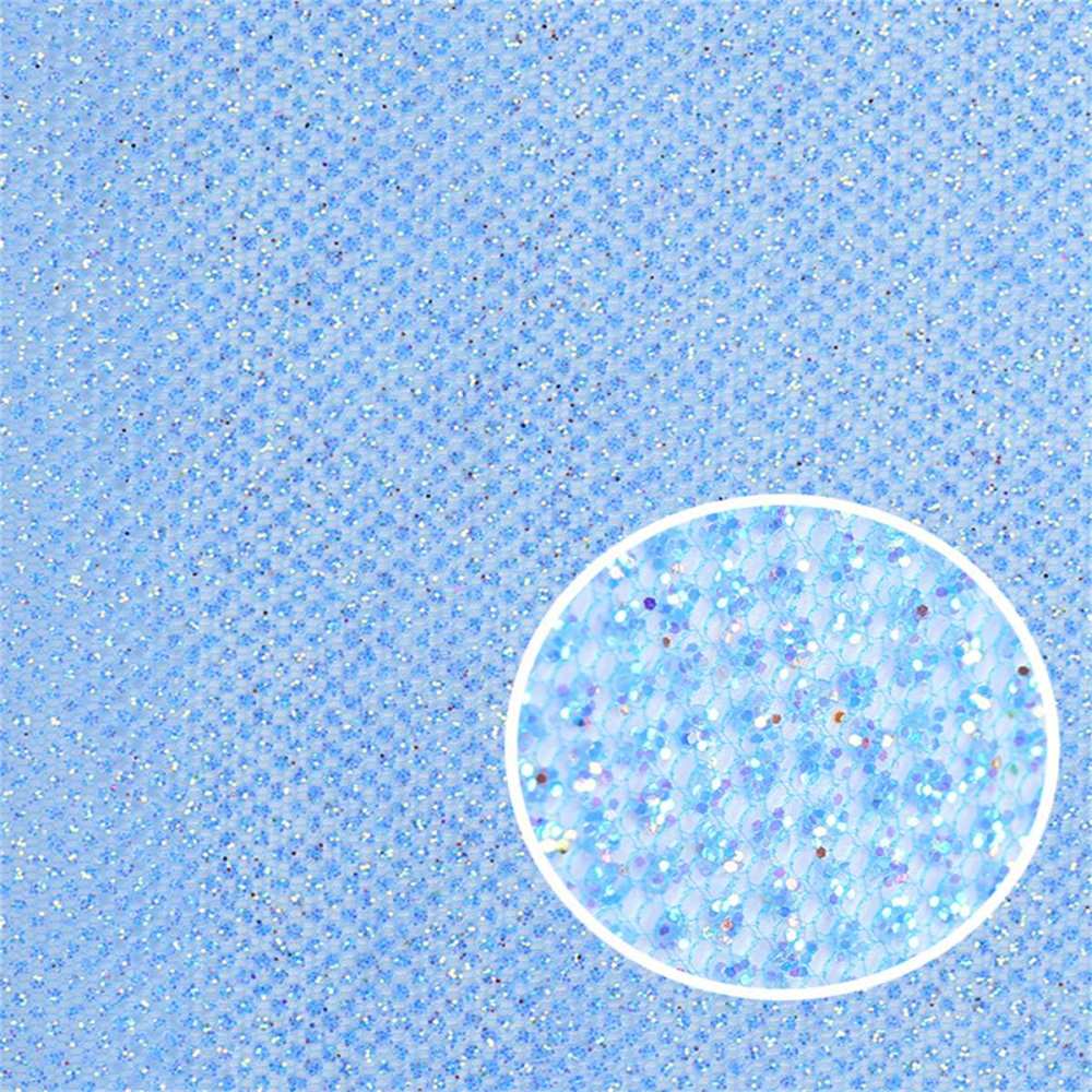 5 Yards Glitter Tulle Fabric, Glitter Mesh Fabric, Sparkling Sequin Net Fabric | Love in Lace | NO. LC028