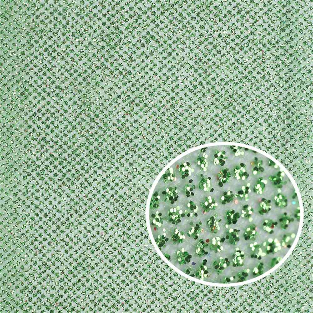5 Yards Glitter Tulle Fabric, Glitter Mesh Fabric, Sparkling Sequin Net Fabric | Love in Lace | NO. LC028