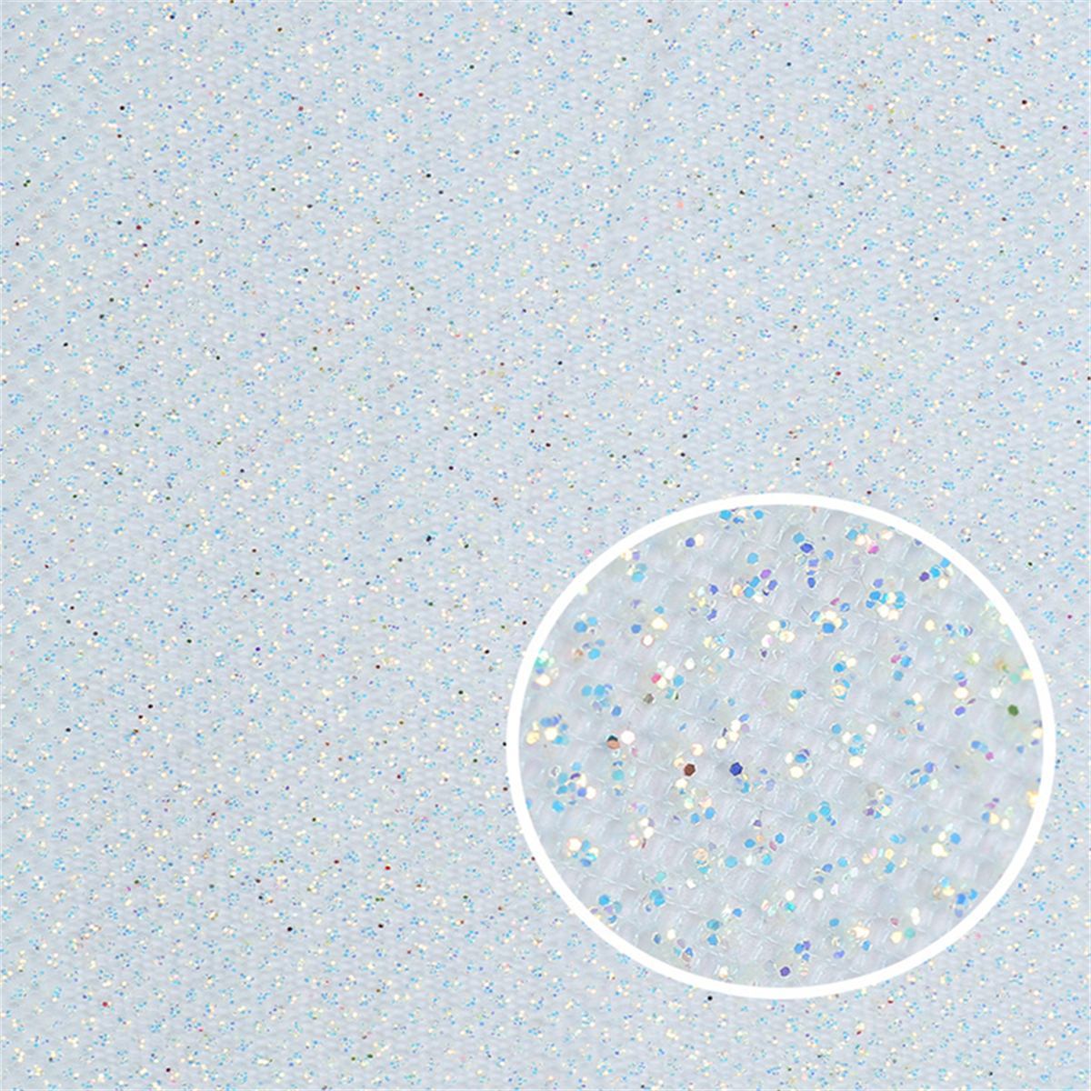 5 Yards Glitter Tulle Fabric, Glitter Mesh Fabric, Sparkling Sequin Net Fabric | Love in Lace | NO. LC028