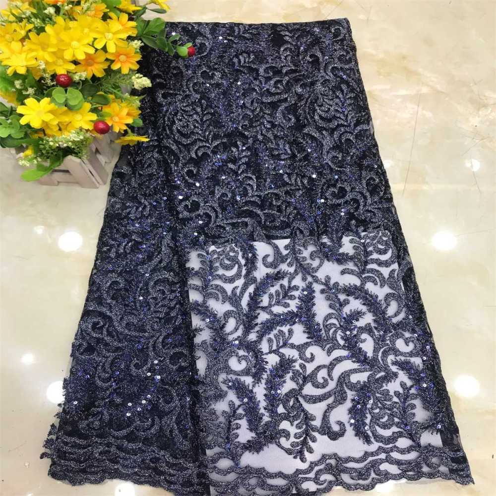 5 Yards Embroidered Sequin Fabric, Embroidered Sequin Tulle Lace | Love in Lace | NO. DX032
