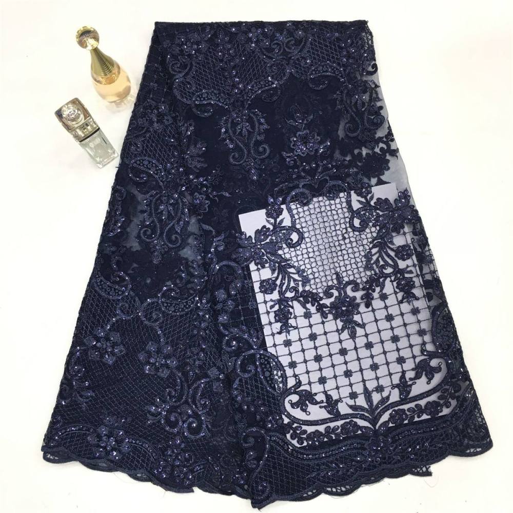 5 Yards Embroidered Sequin Fabric, Embroidered Sequin Tulle Lace | Love in Lace | NO. TDD340