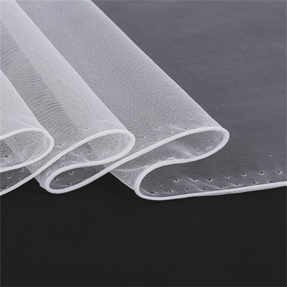 10 Yards Bridal Tulle Fabric, Wedding Mesh Fabric, Net Fabric for Bridal Veil, 118 inch Width, | Love in Lace | NO. YXG001