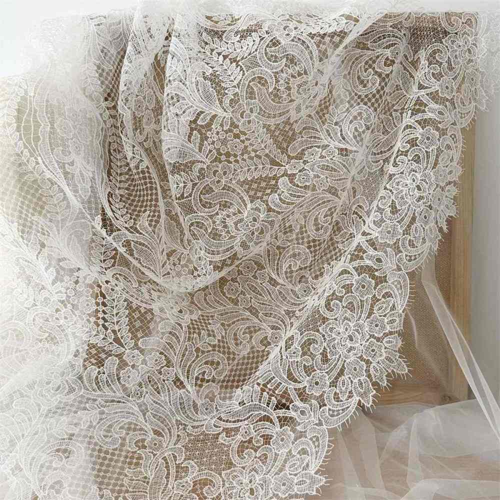 1 Yard Guipure Bridal Lace Fabric – Luxury Wedding Gown and Bridal Dress Material | Love in Lace