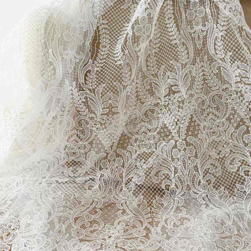 1 Yard Guipure Bridal Lace Fabric – Luxury Wedding Gown and Bridal Dress Material | Love in Lace