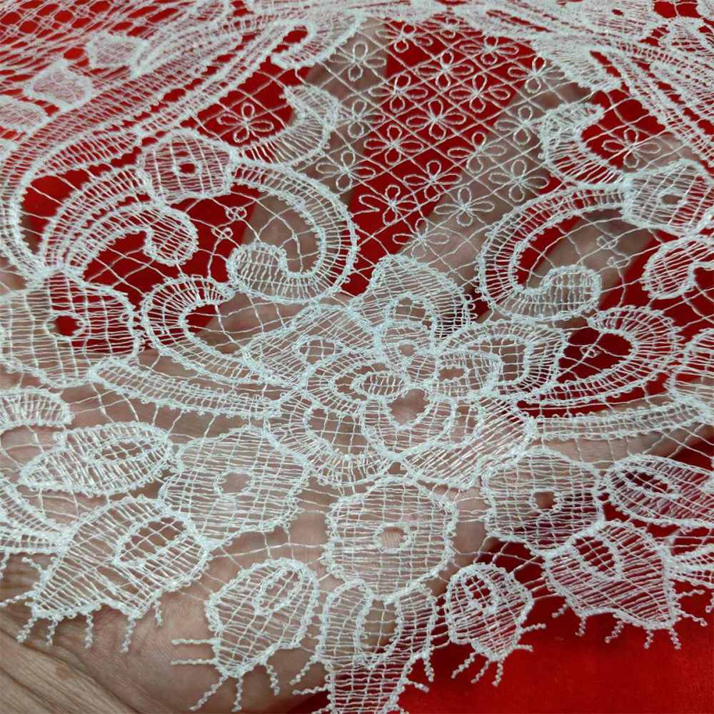 1 Yard Guipure Bridal Lace Fabric – Luxury Wedding Gown and Bridal Dress Material | Love in Lace