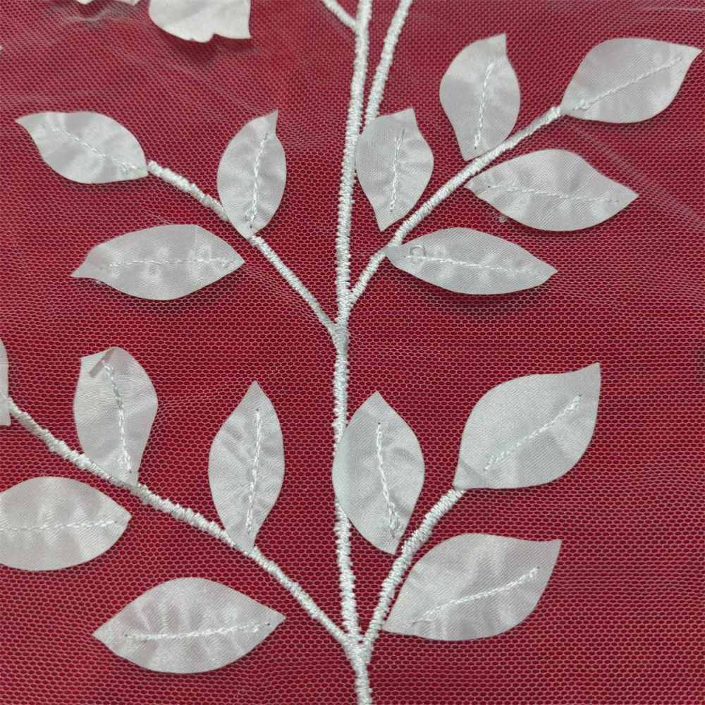 1 Yard 3D Floral Embroidered Bridal Lace Fabric – Luxury Wedding Gown and Bridal Dress Material | Love in Lace