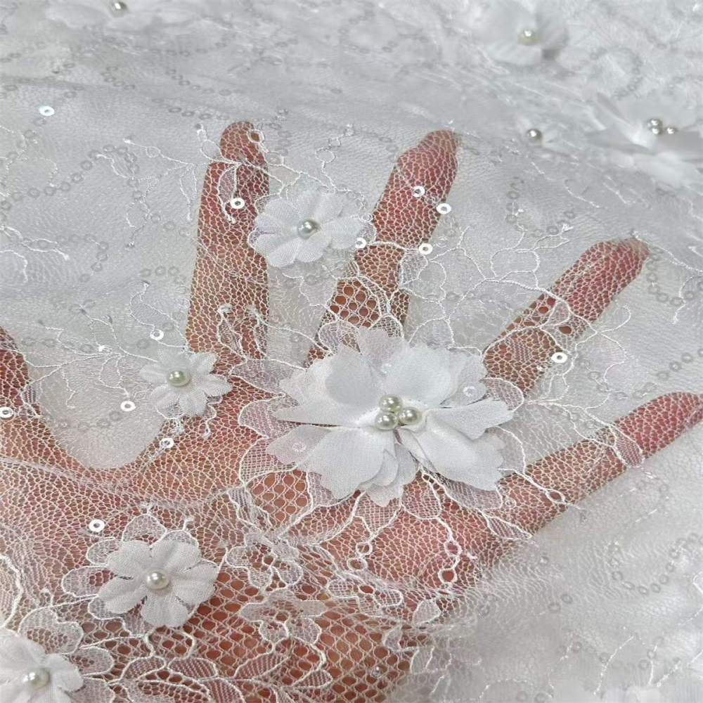 Bridal Lace Fabric HN295
