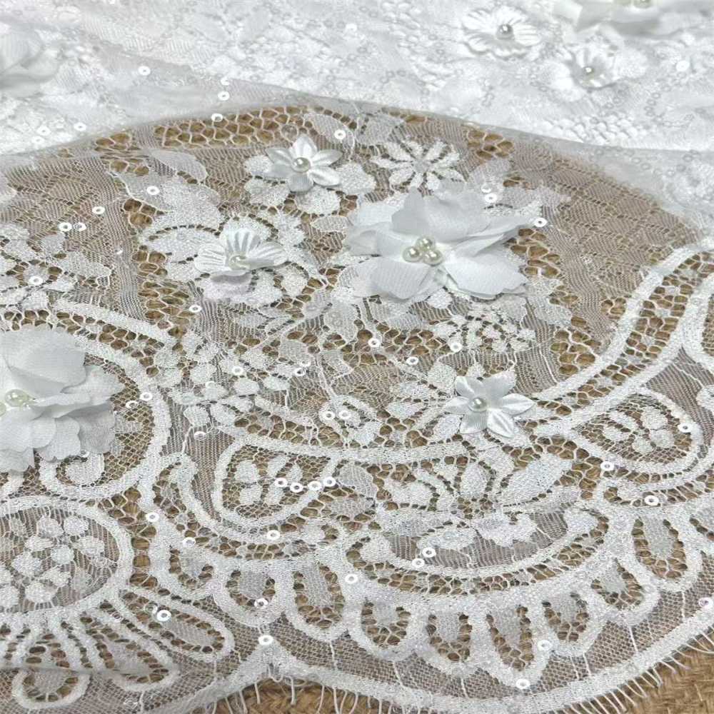 Bridal Lace Fabric HN296