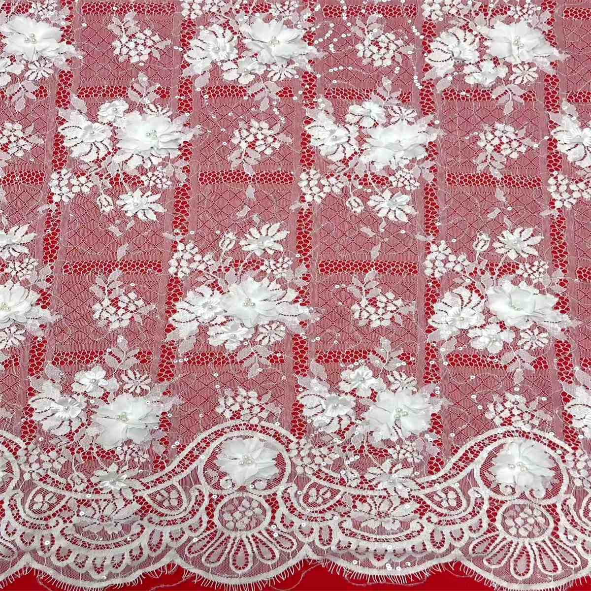 Bridal Lace Fabric HN296