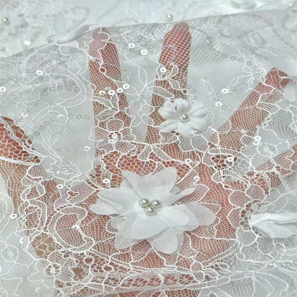 Bridal Lace Fabric HN297
