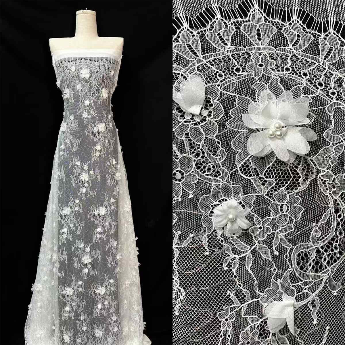 Bridal Lace Fabric HN297