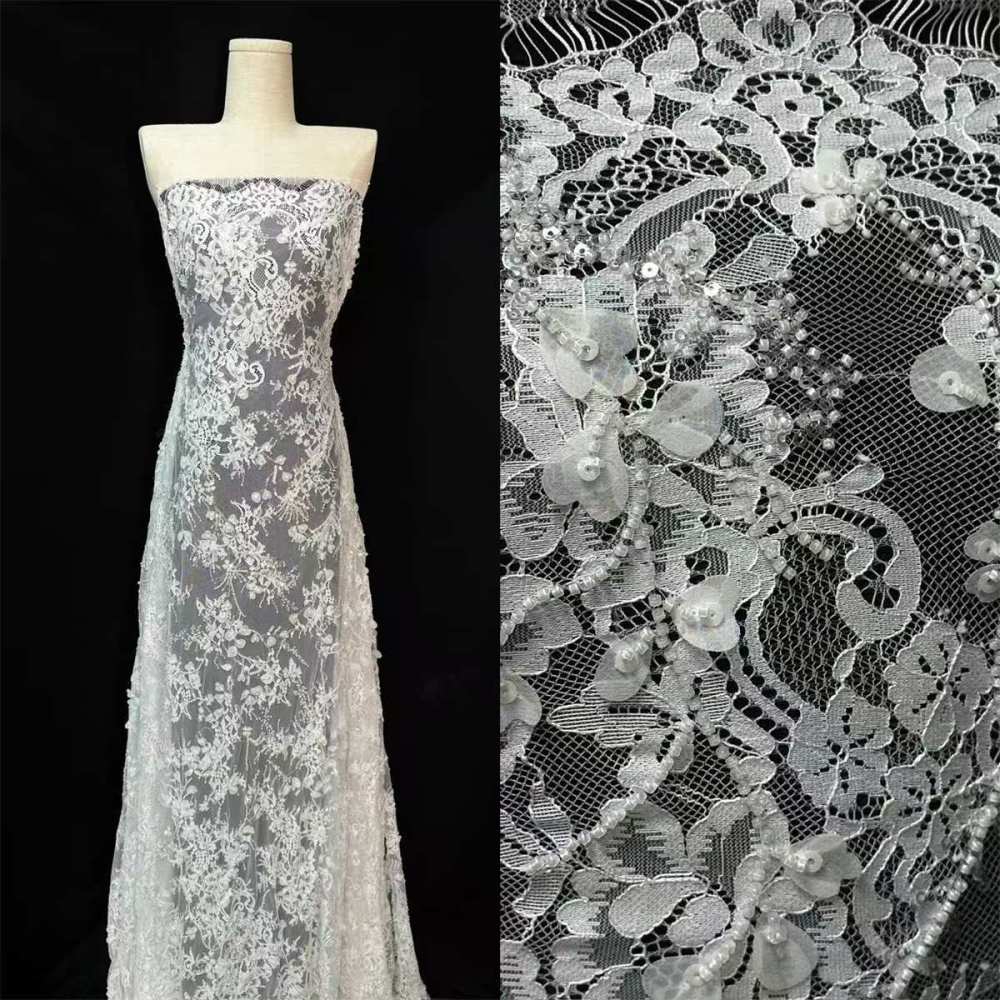 Bridal Lace Fabric HN298
