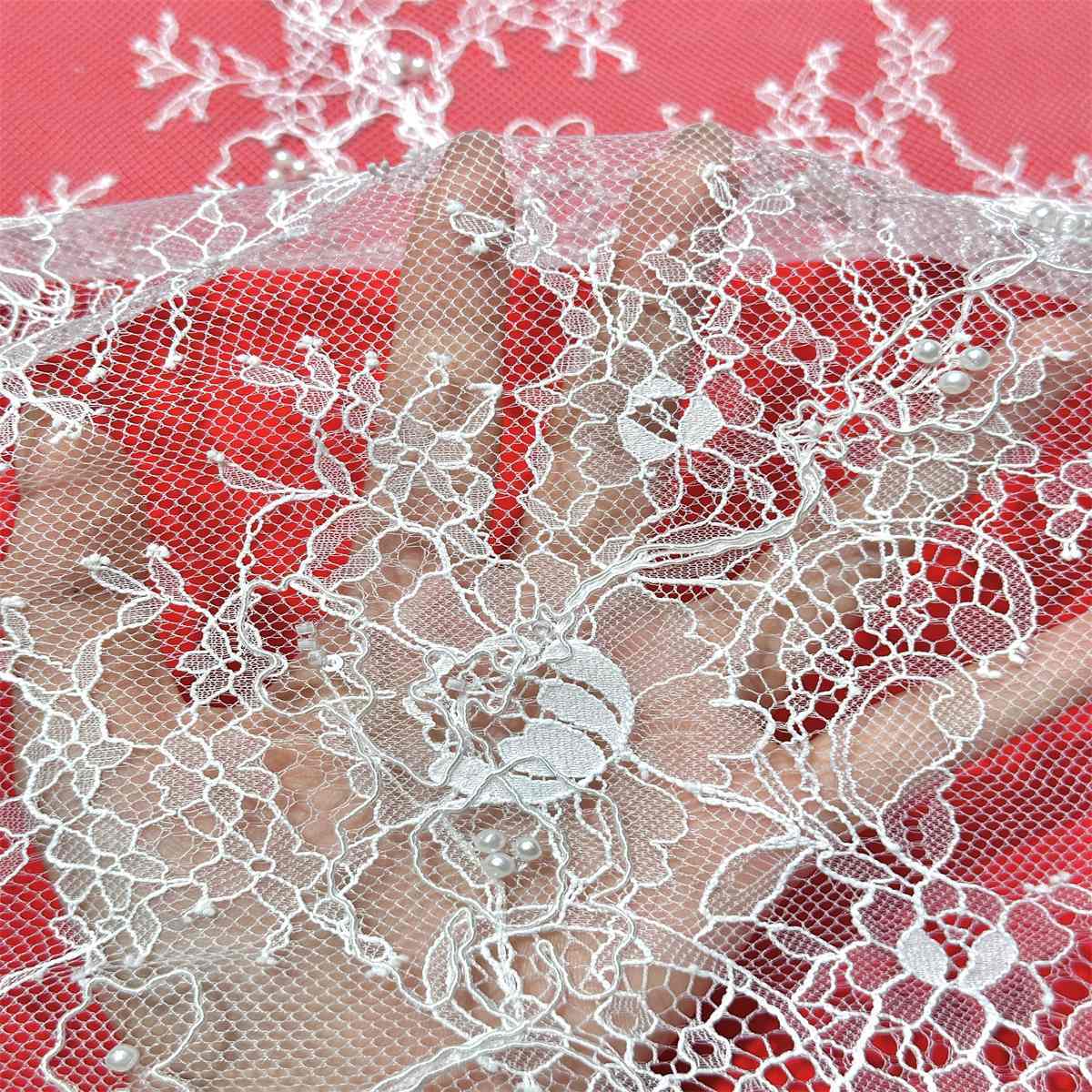Bridal Lace Fabric HN307