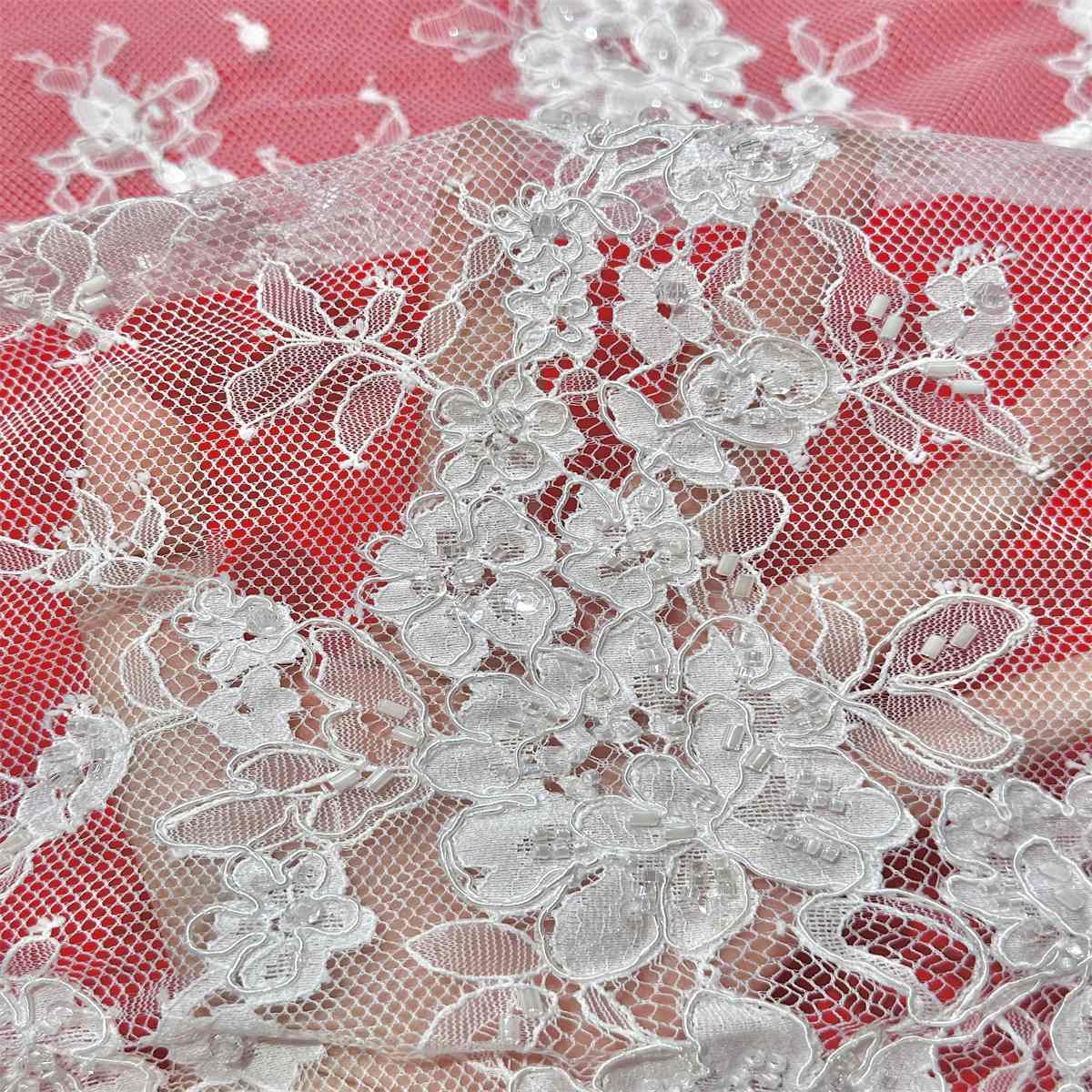 Bridal Lace Fabric HN308