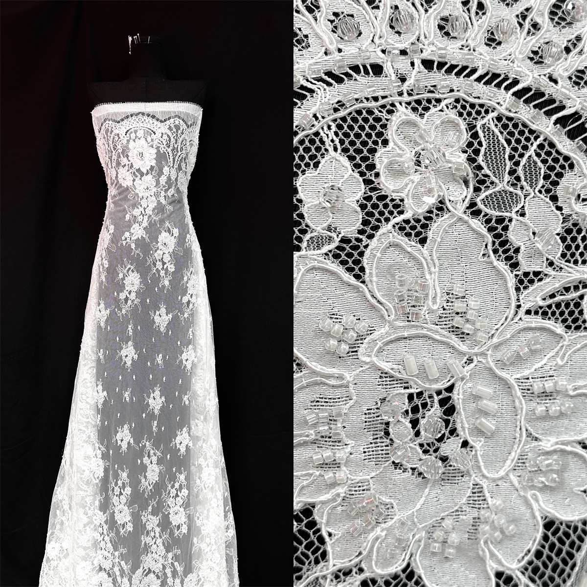 Bridal Lace Fabric HN308