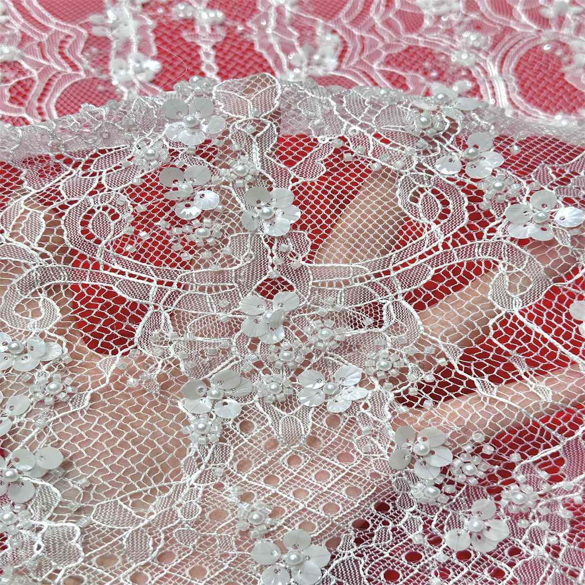 Bridal Lace Fabric HN309