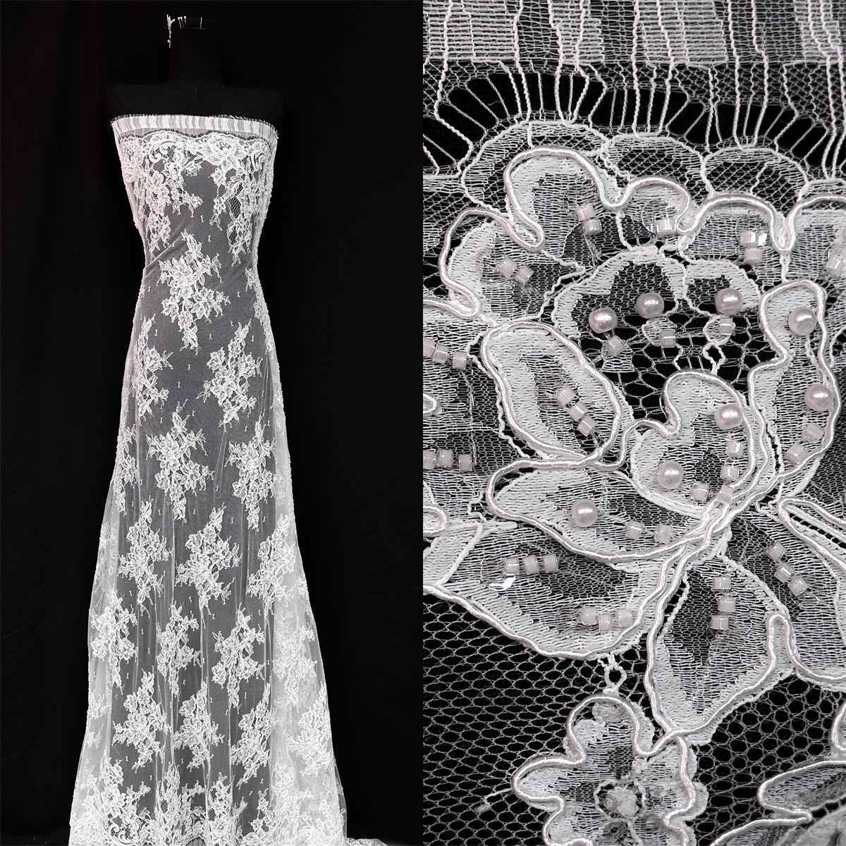 Bridal Lace Fabric HN311