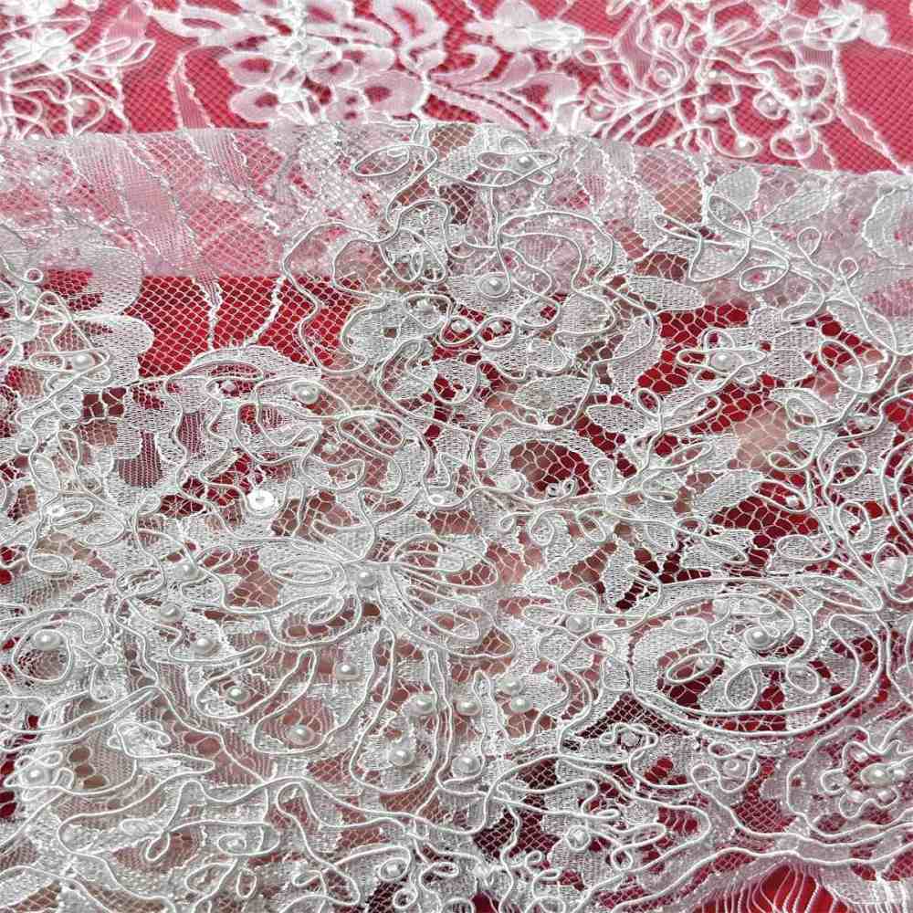 Bridal Lace Fabric HN313