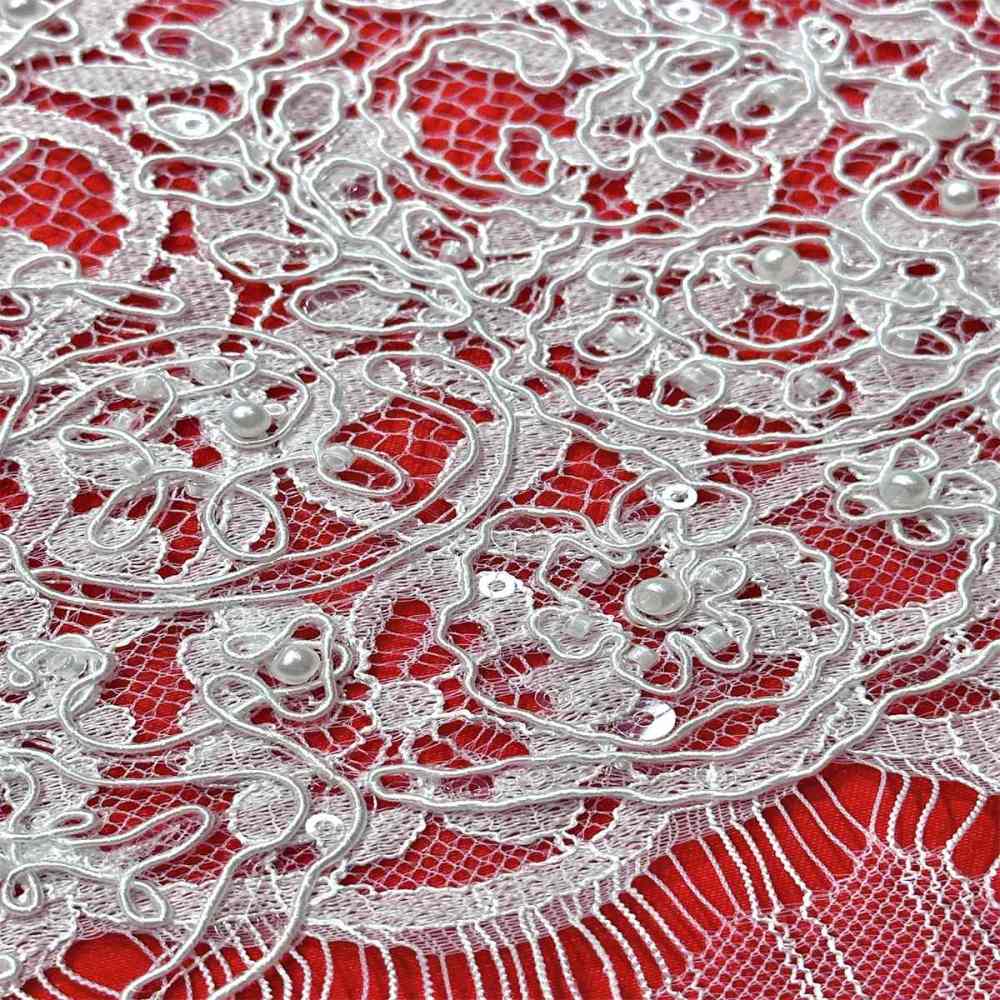 Bridal Lace Fabric HN313
