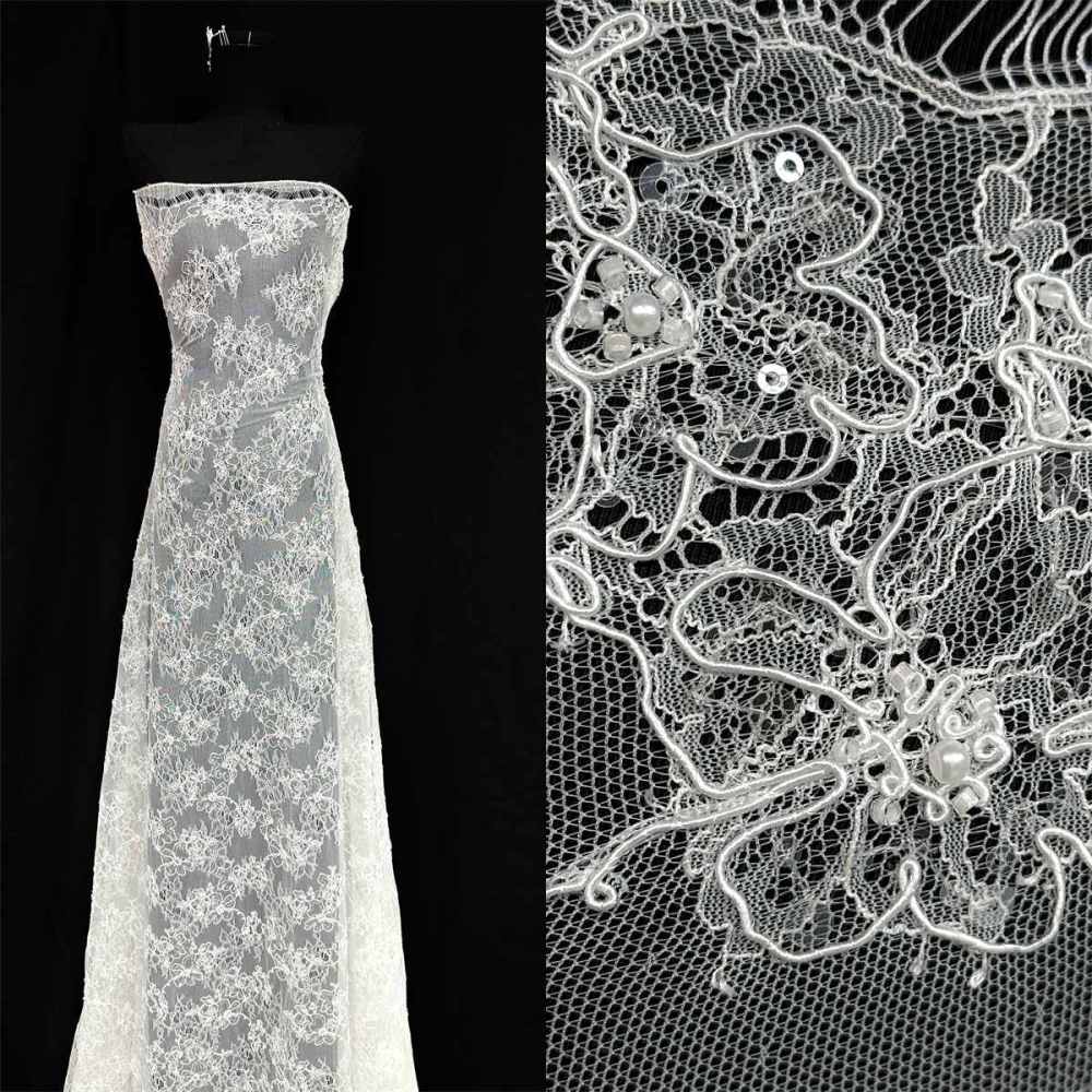 Bridal Lace Fabric HN319