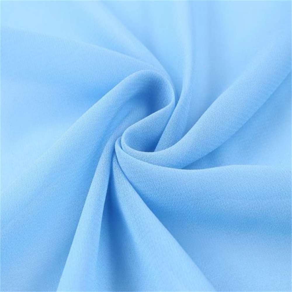 5 Yards Chiffon Fabric, Crepe Chiffon Fabric for Wedding, Bridal Gowns & Evening Party Dresses | Love in Lace | NO. YW8029