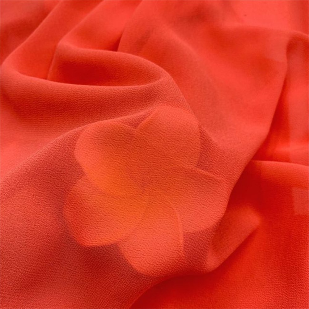 5 Yards Chiffon Fabric, Crepe Chiffon Fabric, Ref. YW8029
