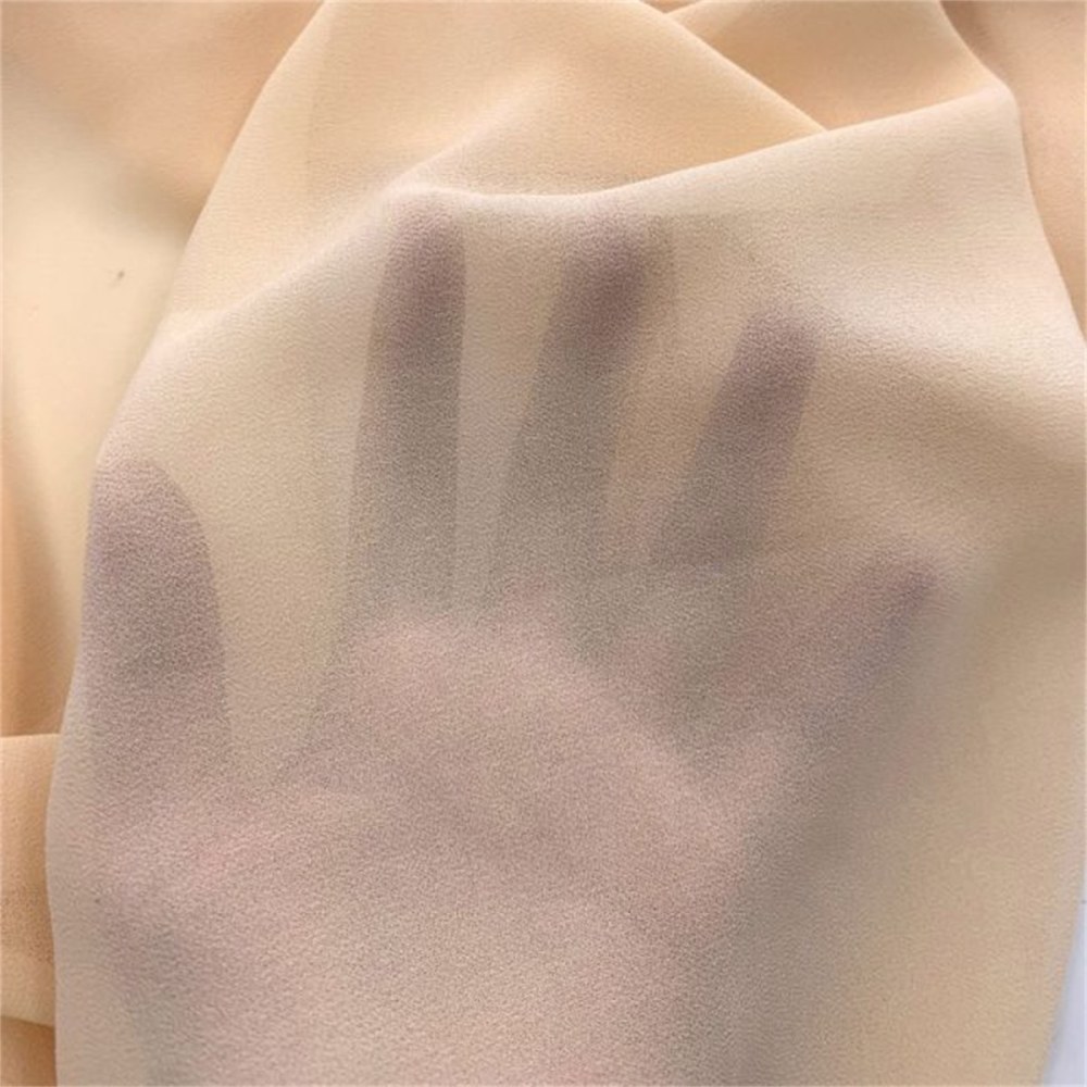 5 Yards Chiffon Fabric, Crepe Chiffon Fabric, Ref. YW8029