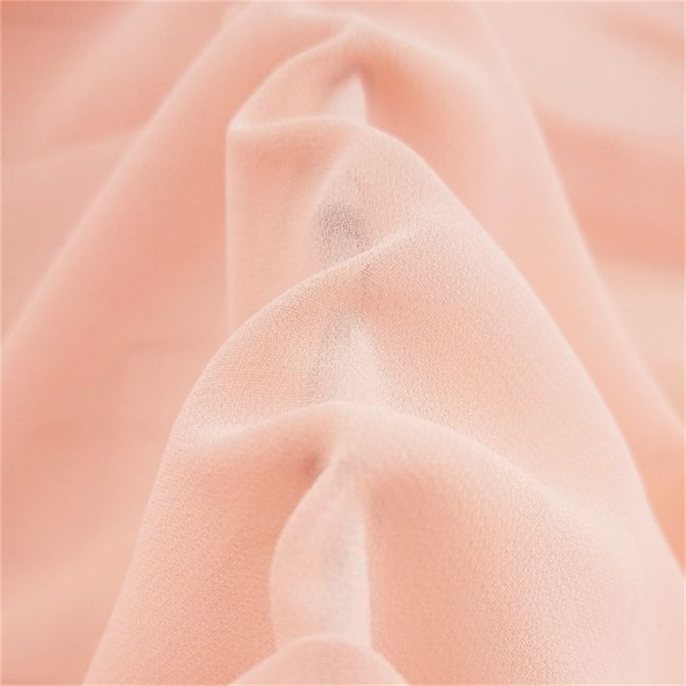 5 Yards Chiffon Fabric, Crepe Chiffon Fabric for Wedding, Bridal Gowns & Evening Party Dresses | Love in Lace | NO. YW8029