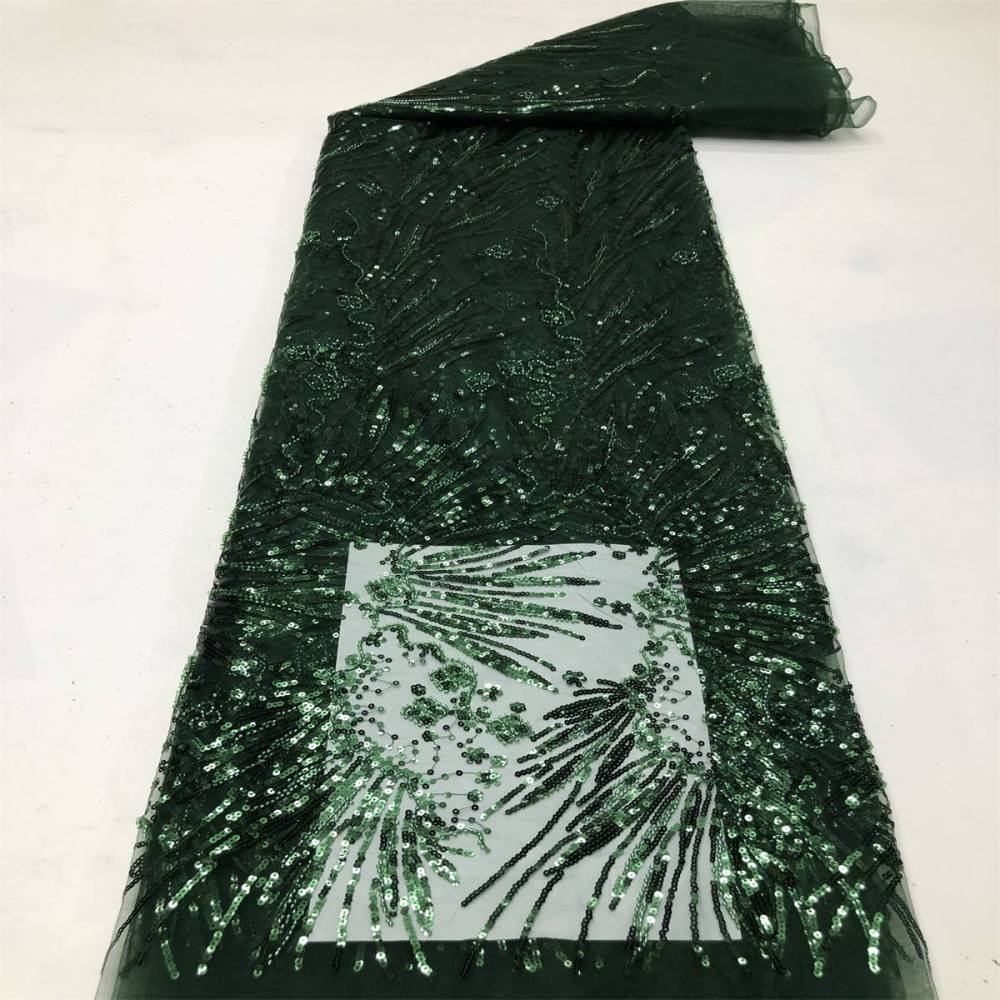 Beaded Tulle Fabric HN333