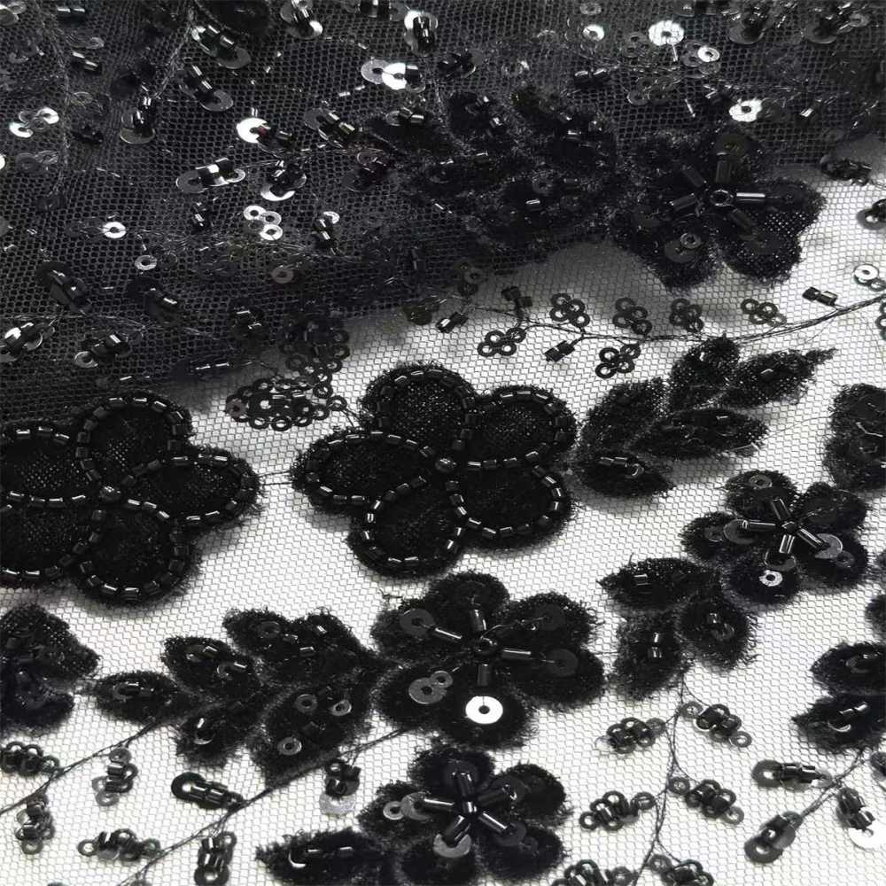 Beaded Mesh Fabric HN345