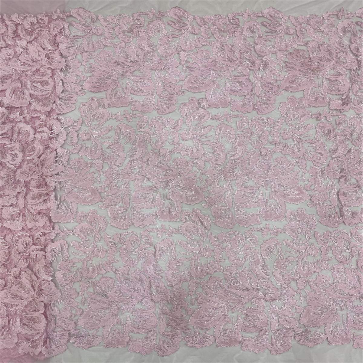 5 Yards Beaded Embroidered Bridal Lace Fabric – Luxury Wedding Gown and Evening Dress Material | Love in Lace