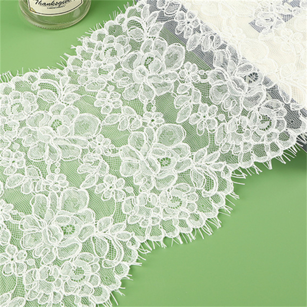 Bridal Lace Trim - Corded Chantilly Wedding Lace Trim | GTIN ZT156