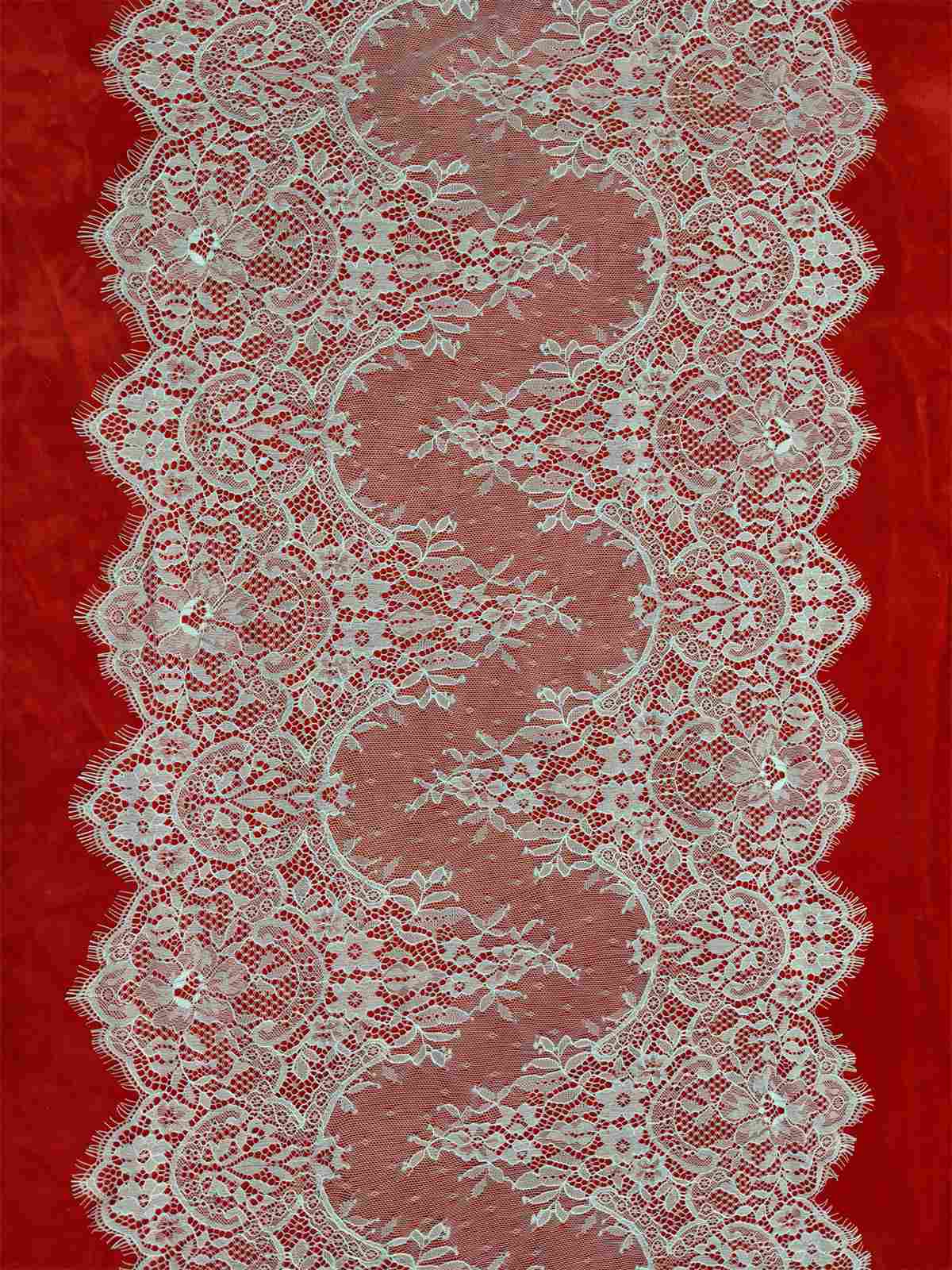 Bridal Lace Trim - Chantilly Wedding Lace Trim | GTIN ZD010