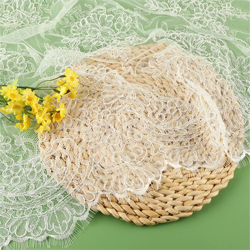 Bridal Lace Trim - Corded Chantilly Wedding Lace Trim | GTIN YK011