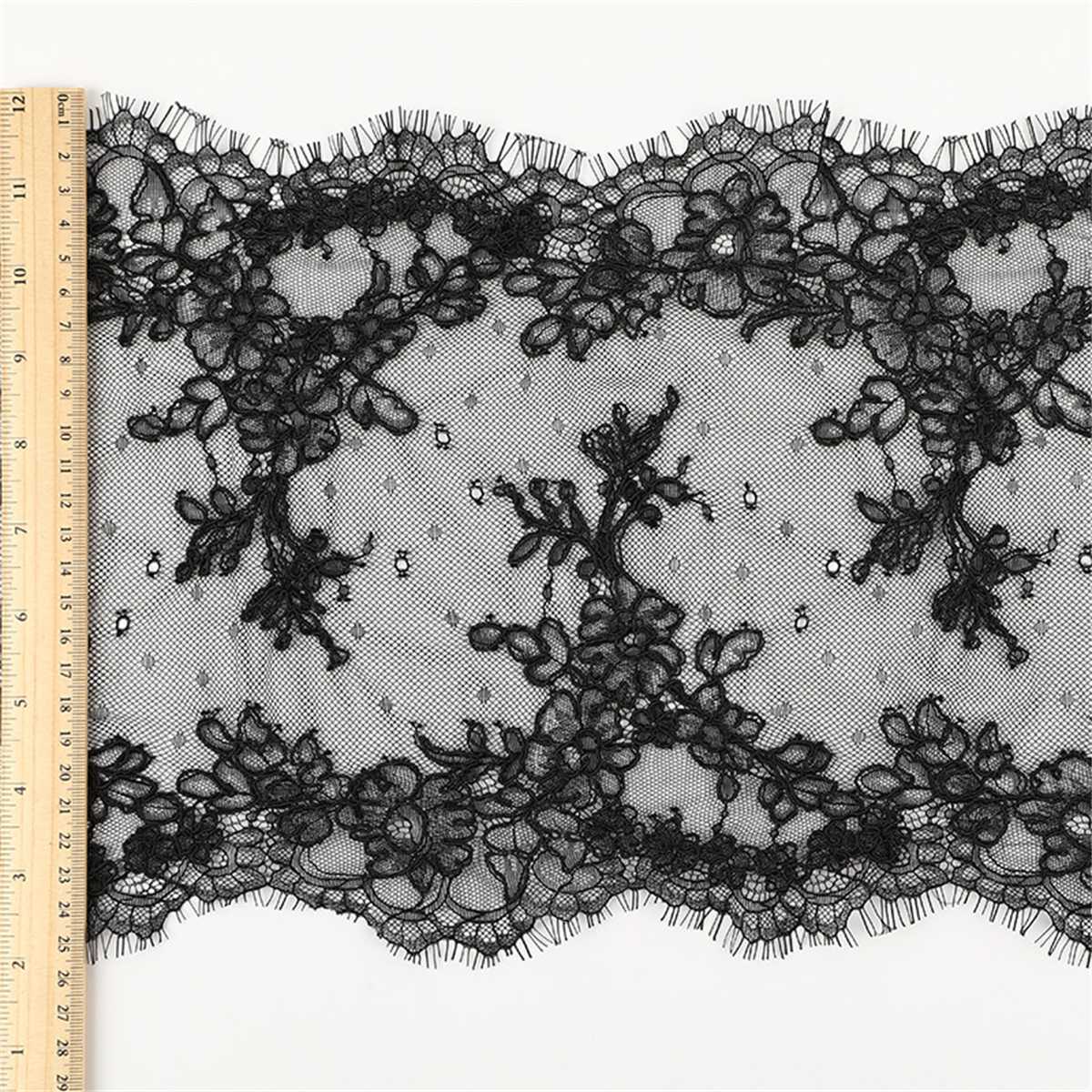 Corded Chantilly Lace Trim | GTIN YK018