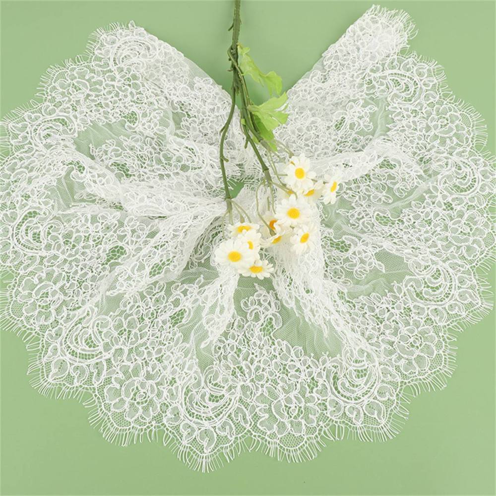 Bridal Lace Trim - Corded Chantilly Wedding Lace Trim | GTIN YK023