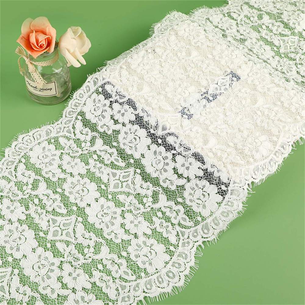 Bridal Lace Trim - Corded Chantilly Wedding Lace Trim | GTIN YK025