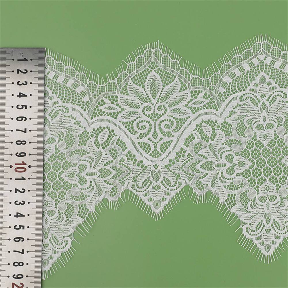 Bridal Lace Trim - Corded Chantilly Wedding Lace Trim | GTIN YK038