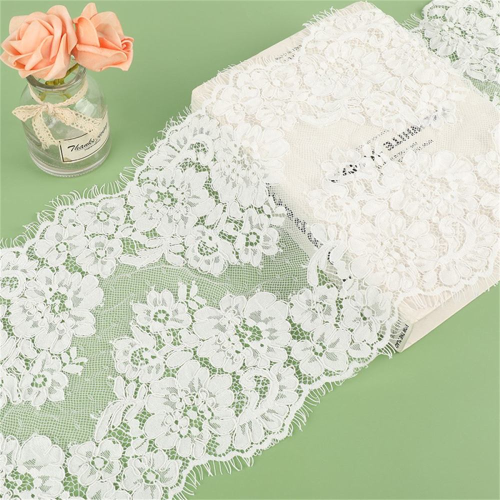 Bridal Lace Trim - Corded Chantilly Wedding Lace Trim | GTIN YK039