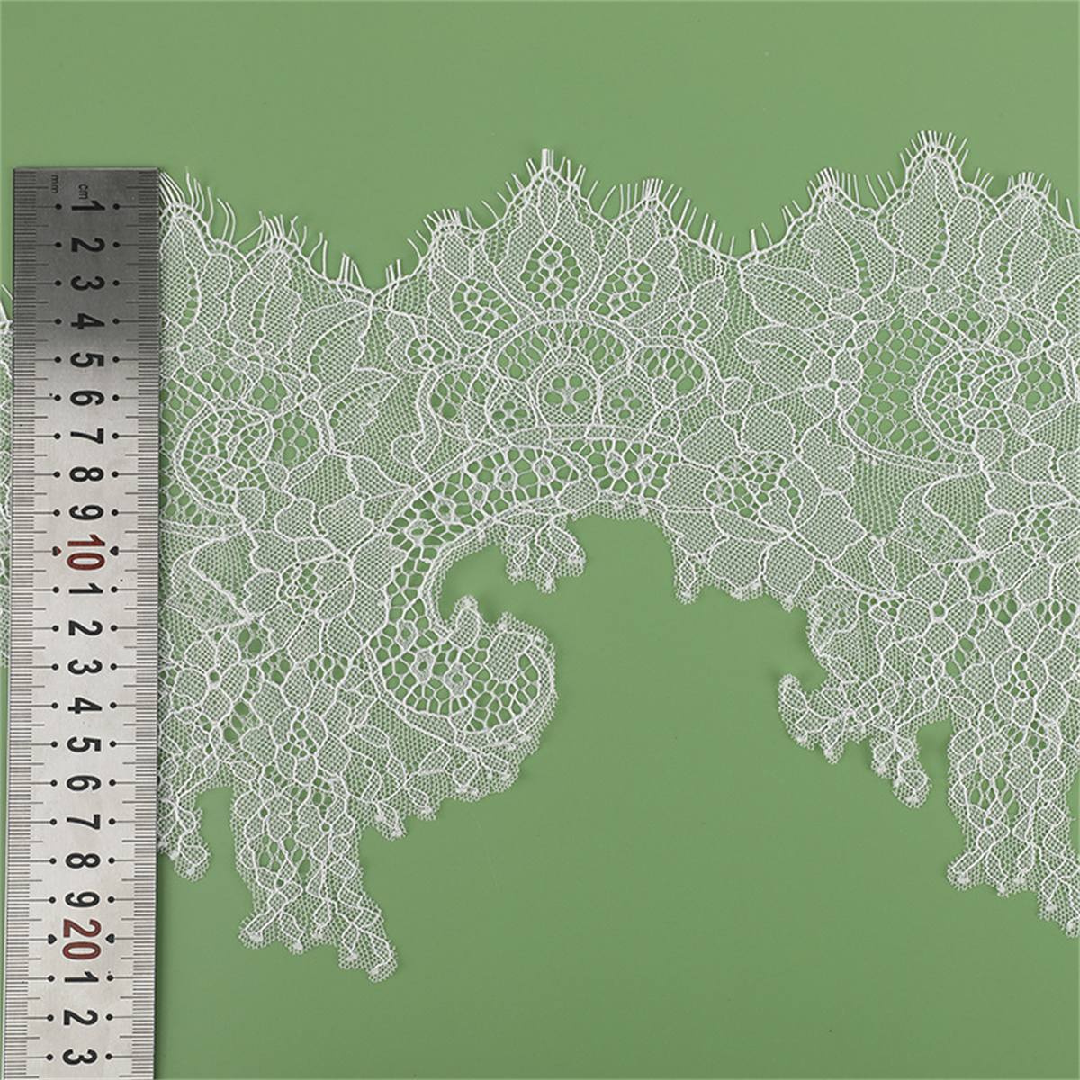 Bridal Lace Trim - Corded Chantilly Wedding Lace Trim | GTIN YK056