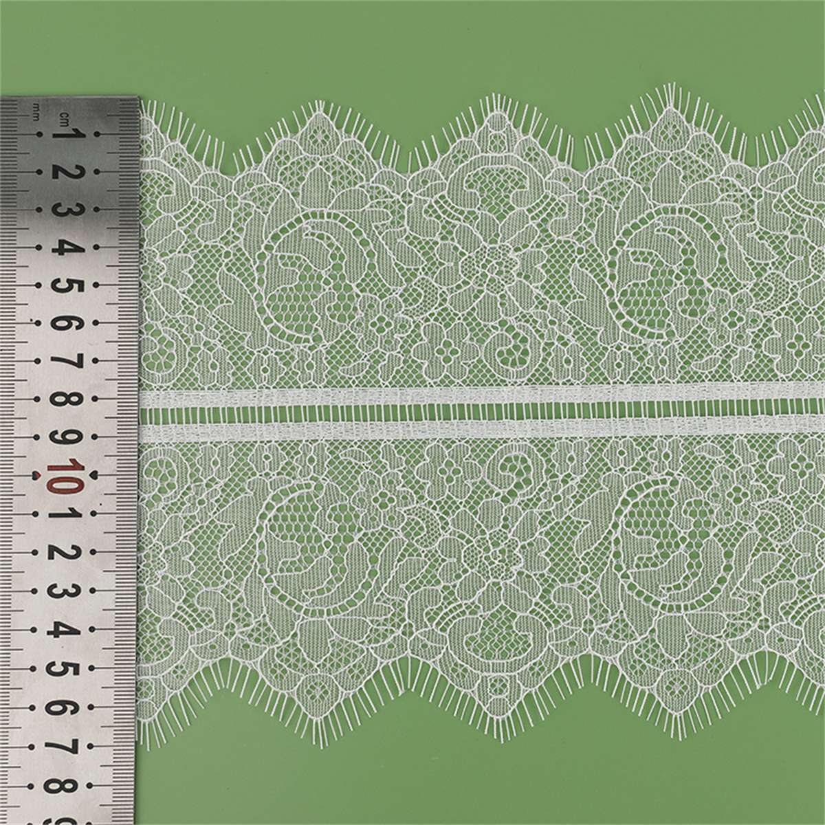 Bridal Lace Trim - Corded Chantilly Wedding Lace Trim | GTIN YK060
