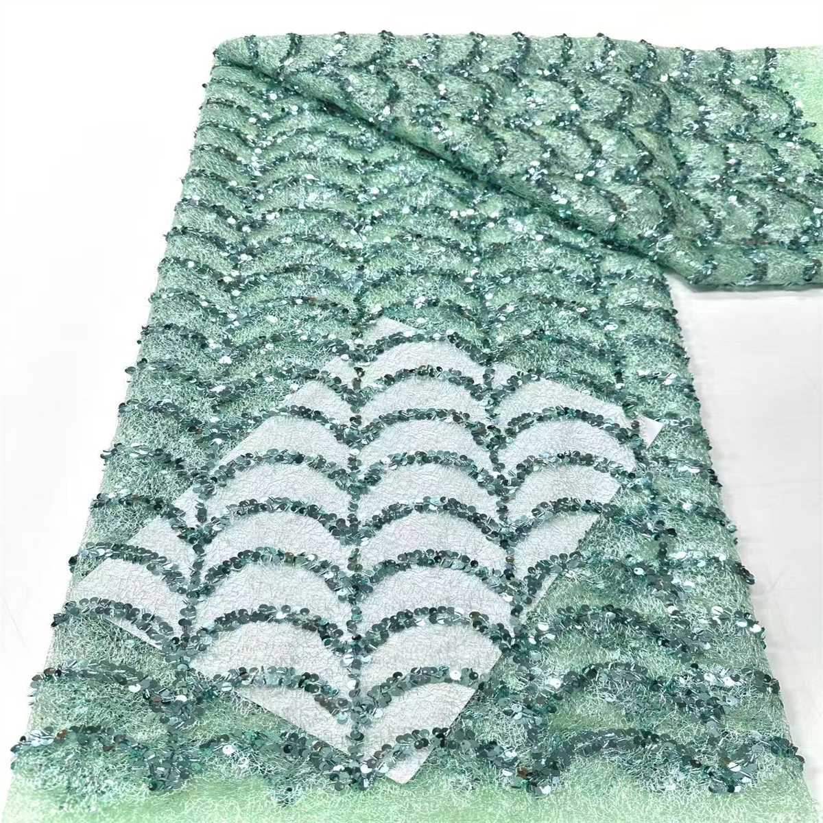 Sequin Tulle Lace Fabric | GTIN HN412