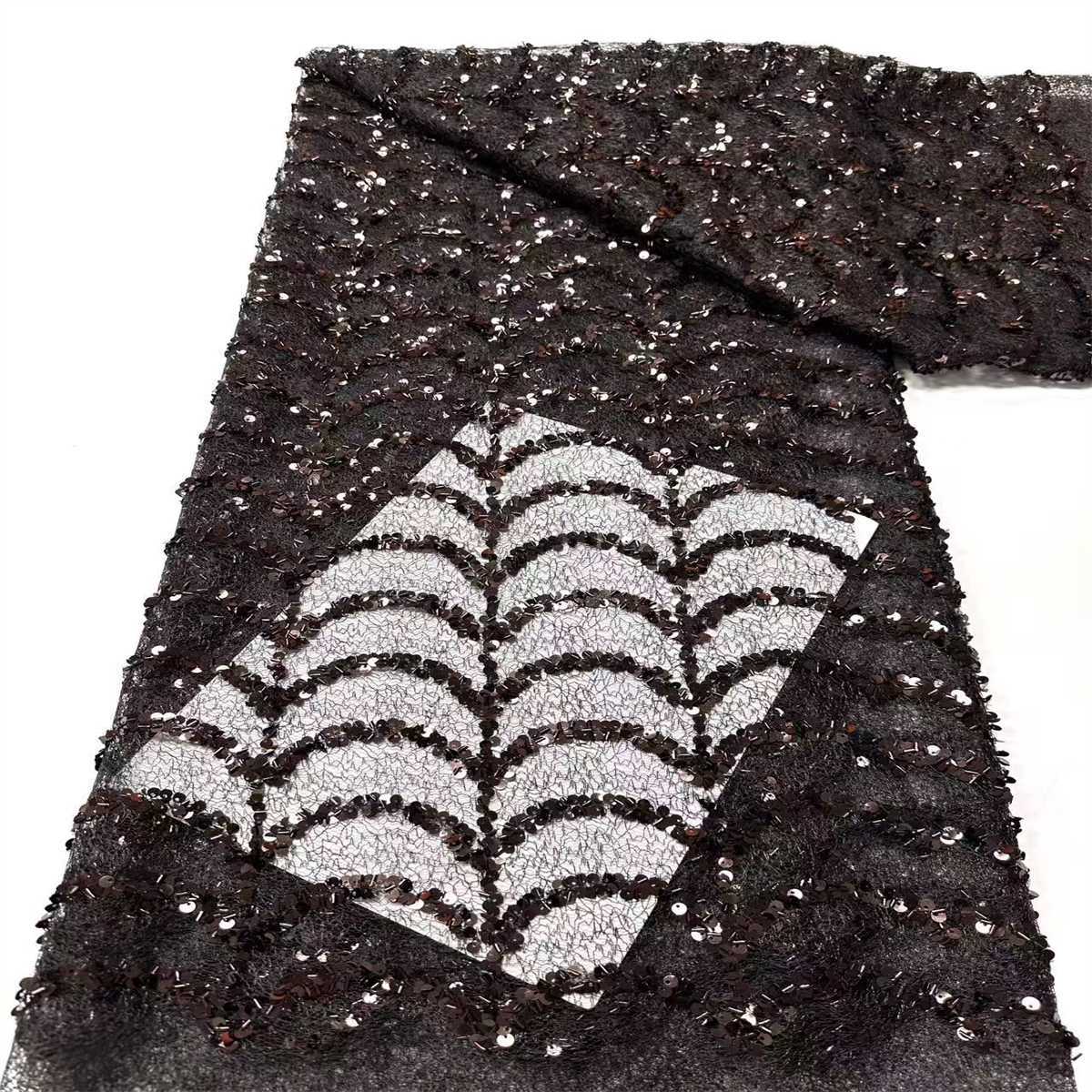 Sequin Tulle Lace Fabric | GTIN HN412