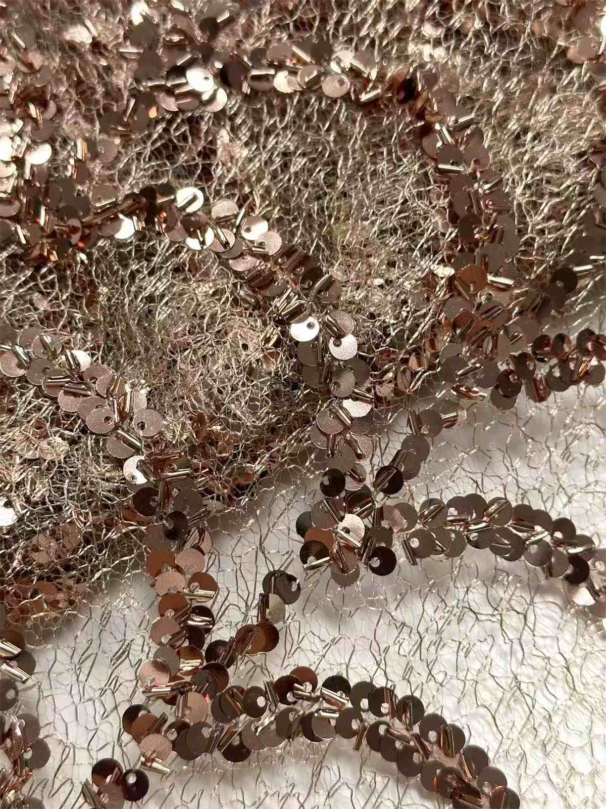 Sequin Tulle Lace Fabric | GTIN HN412